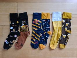 Many Mornings Socken Set 3 Paar Grösse 39-42 + 2 Paar GRATIS