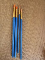 Pinsel Set 4-teilig blau orange neuwerZustand