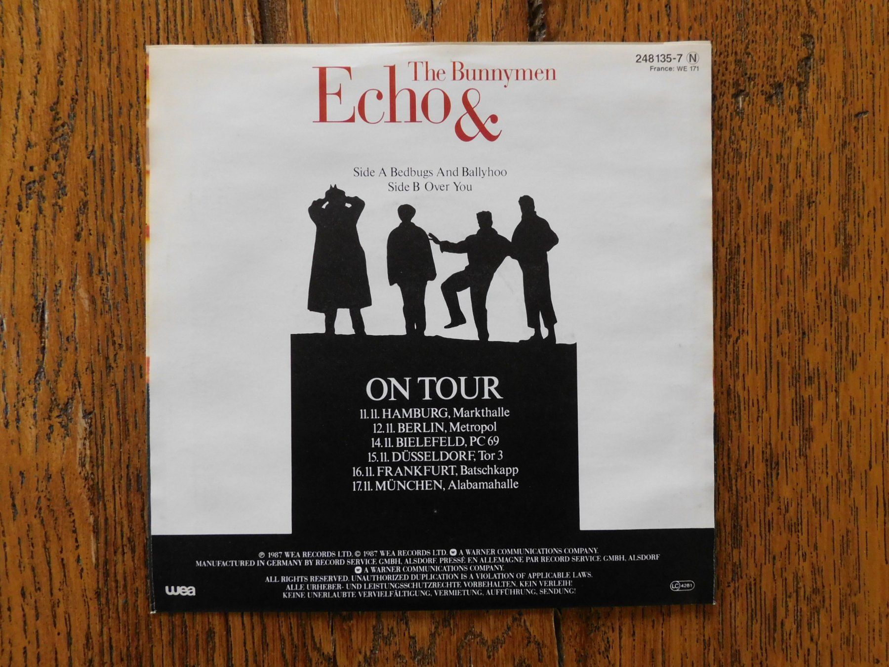 Schallplatten: Echo & The Bunnymen - Bedbugs And Ballyhoo – Gebraucht aus Emmenbrücke von Dickens 1