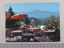 Zug, Zugerberg, Hotel Restaurant Bahnhof, 1974, belebt