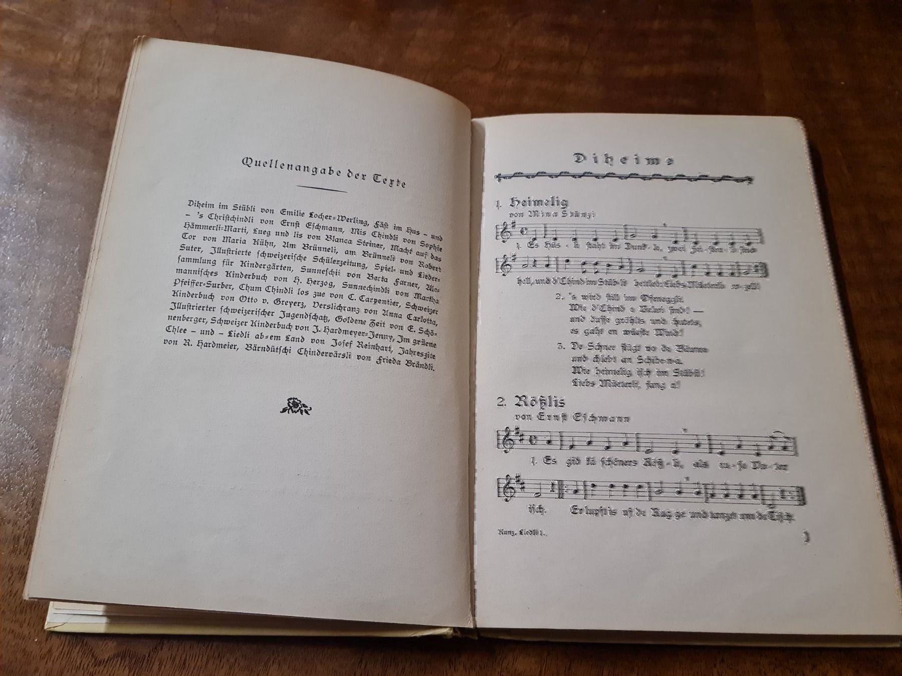 Libri: Liedli für di Chline – Usato da Erstfeld venduto da Uhu1980 1