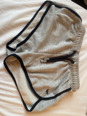 Superdry Vintage Racer Shorts, Grau, Gr. S, neuwertig!