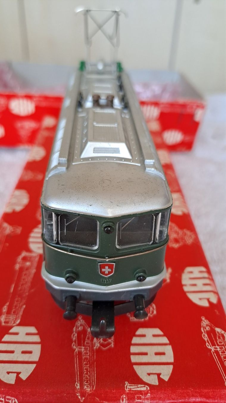Hag Modellini di ferrovie: HAG SBB E Lok Re 4/4 H0 GL/17 – Usato da Winterthur venduto da Riebeli333 5