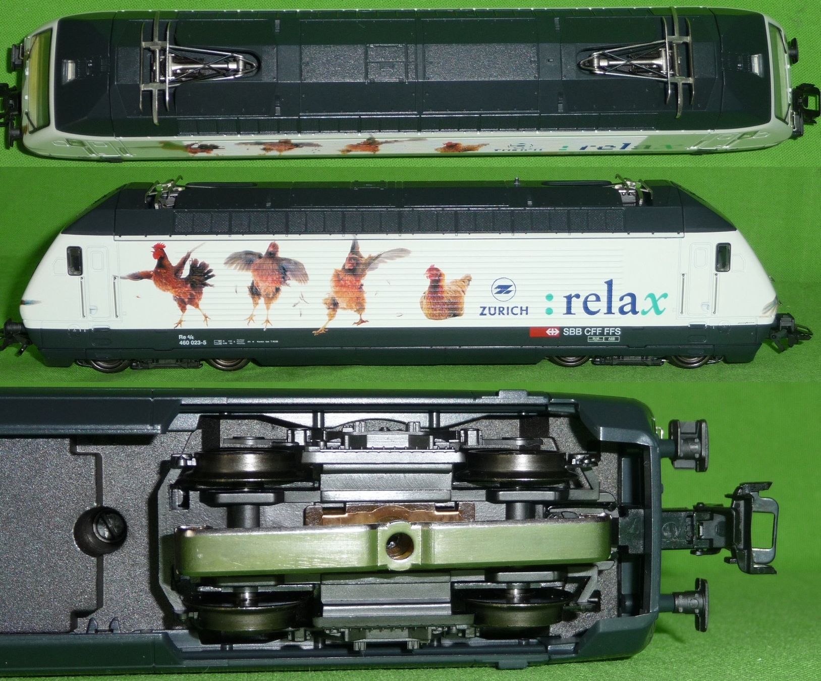 Märklin Modellini di ferrovie: SBB Re 4/4 460 023-5 RELAX märklin 34615 Delta-Decoder 172** – Nuovo (secondo la descrizione) da Winterthur venduto da Ricardo211 2