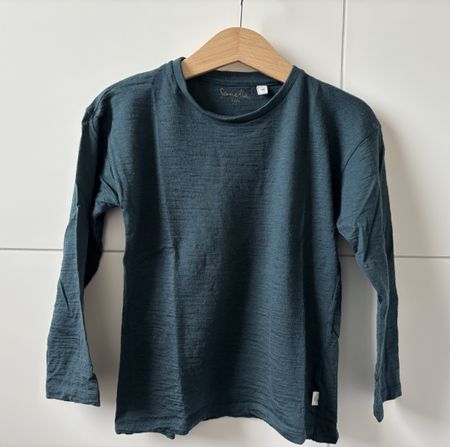 Sanetta Pure 110 Wolle dunkelgrün Longsleeve