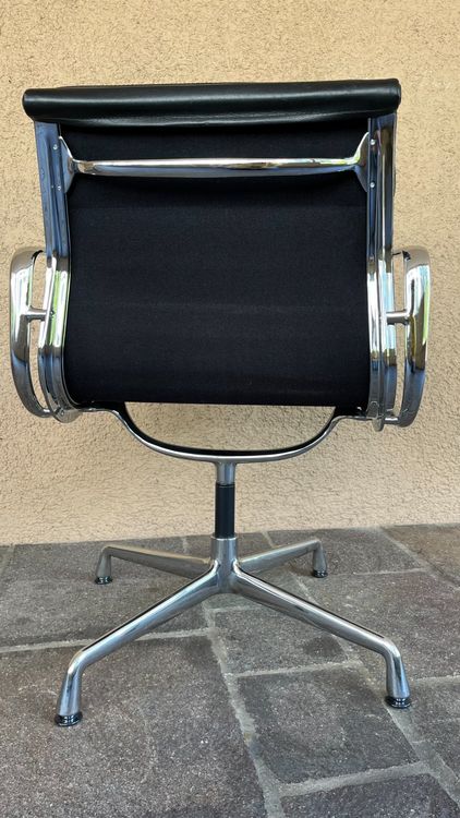 2 Vintage Vitra/Herman Miller Eames Soft Pad Leder schwarz 4