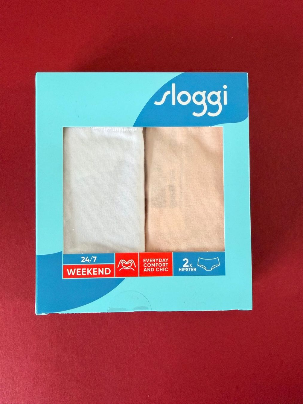 Sloggi Altra biancheria intima: SLOGGI, Hipster WEEKEND 24/7, Grösse 40, 2 Stück – Nuovo e nell'imballaggio originale da Rudolfstetten venduto da gst_g7xl