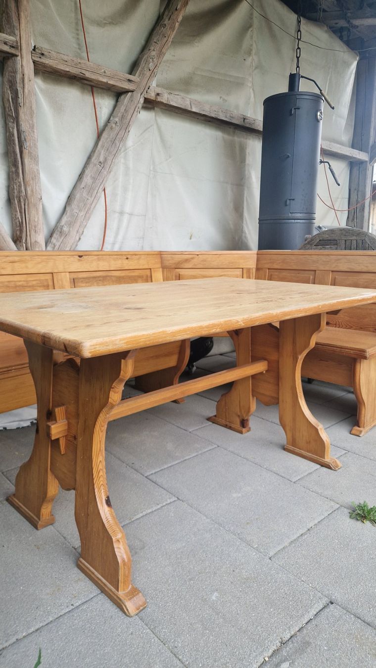 Tavoli: Rustikaler Massivholztisch – Usato da Altendorf venduto da Endlesssummer03 1