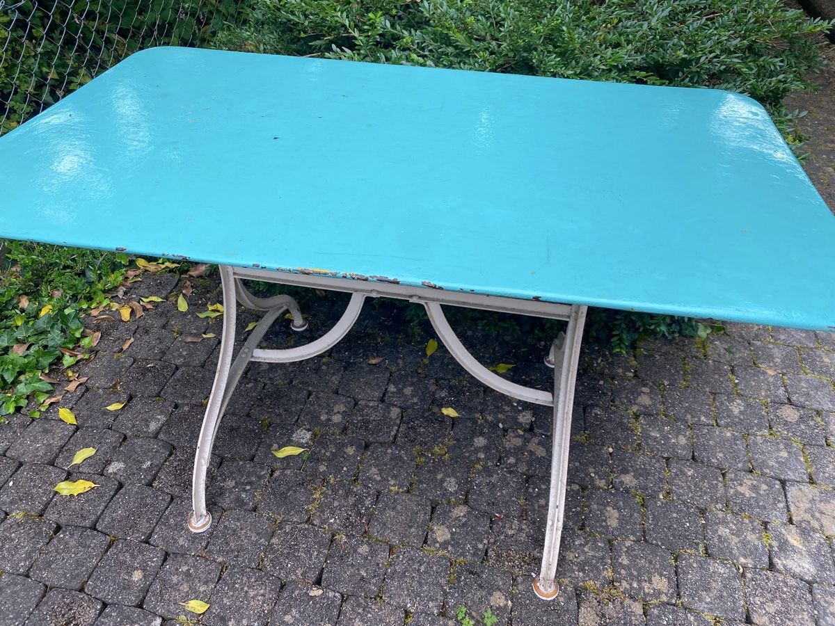 Tavoli: Jugendstil Gartentisch – Usato da Basel venduto da Glamourpourtoi 5