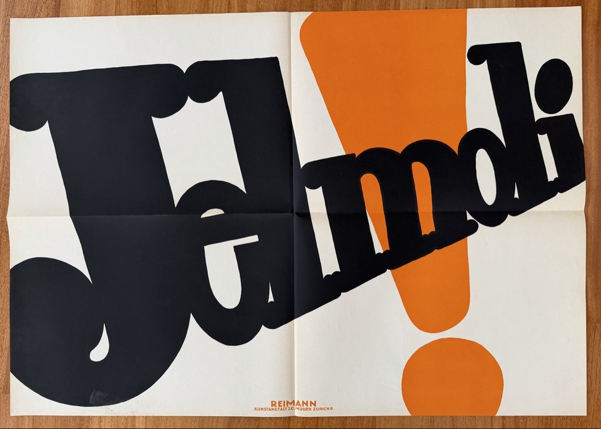 Foto & Immagini: Jelmoli Original-Plakat, ca 1925 – Usato da Dietikon venduto da Tiburon6