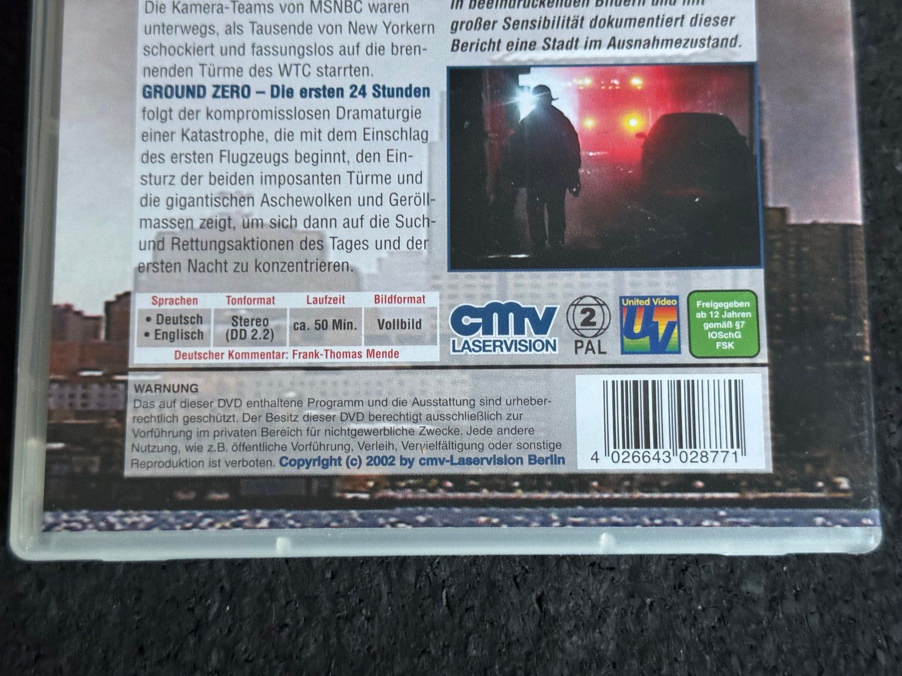Alle DVDs: GROUND ZERO "Die ersten 24 Stunden" DVD DE/EN – Gebraucht aus Fribourg von tschjoly 3