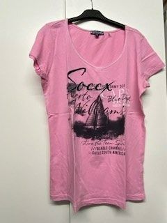SOCCX T-Shirt rosa 40/L