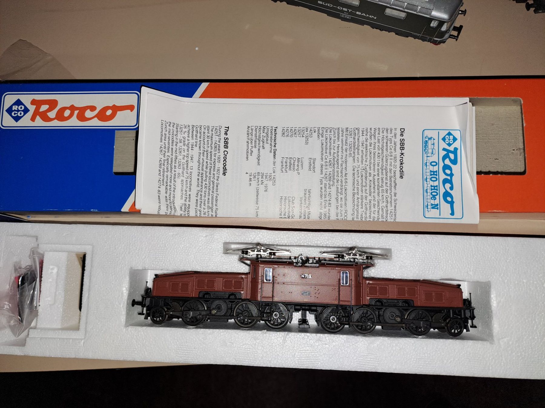 Roco Modellini di ferrovie: Roco Ce 6/8 Krokodil braun. – Nuovo (secondo la descrizione) da Trachslau venduto da Bud_e 3