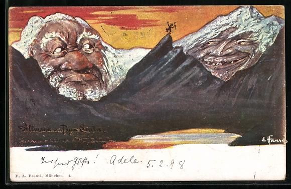 Cartoline postali: sign. E. Hansen / E. Nolde: Altmann und  – Usato da Berlin venduto da bartko-reher