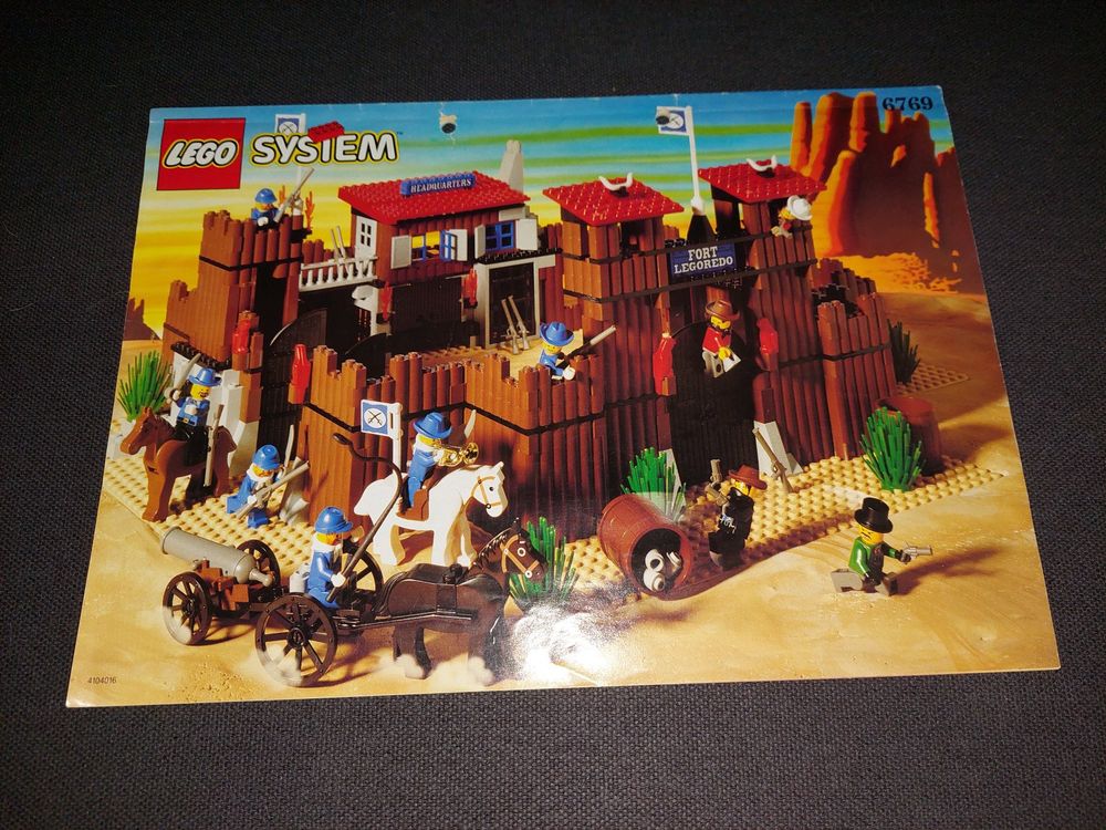 Lego Nr. 6769 Fort Legoredo (NUR BAUANLEITUNG) (Gebraucht) in ...
