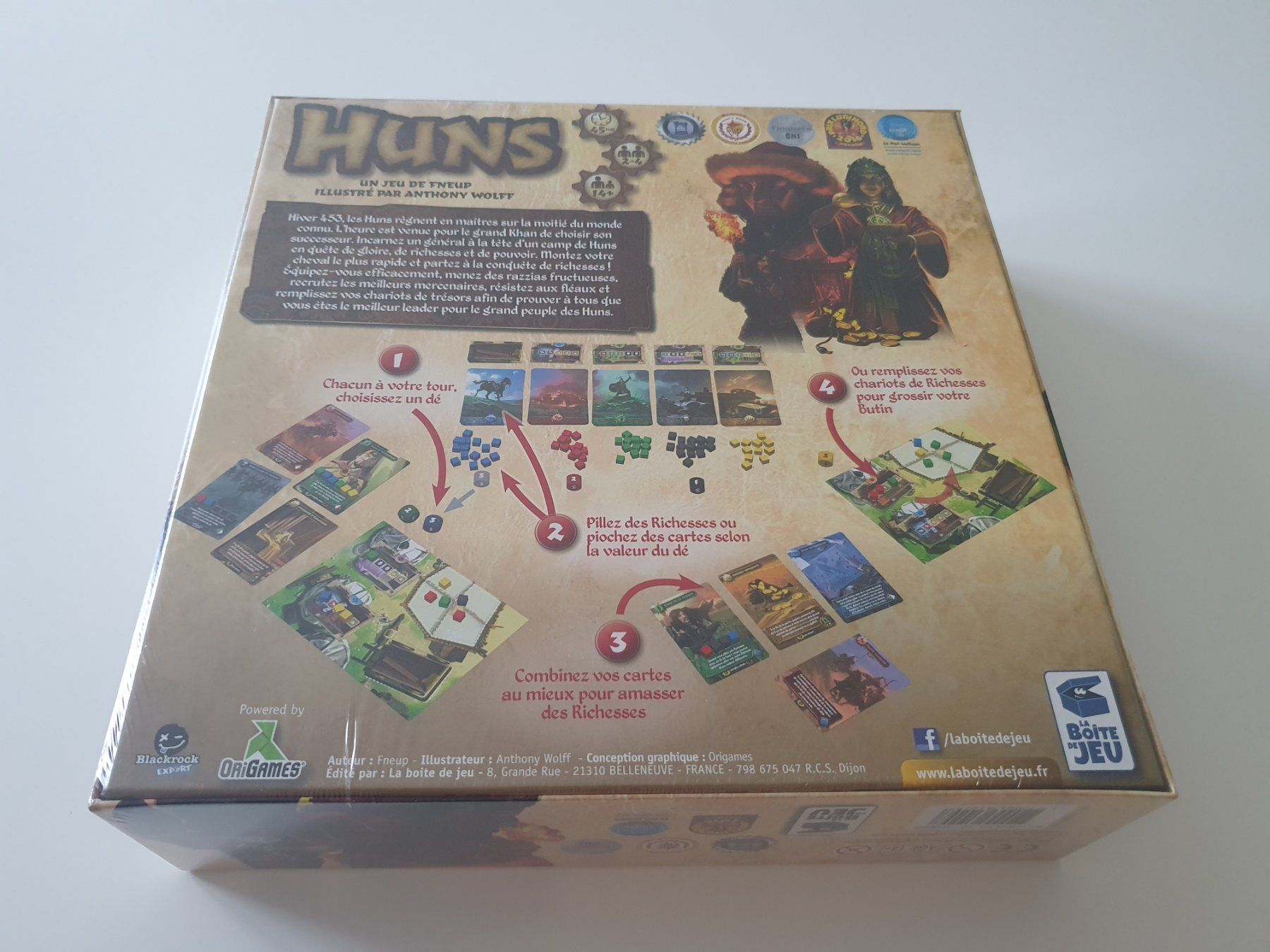 Spiele: Huns – Neu und originalverpackt aus Puidoux von Svreber 1
