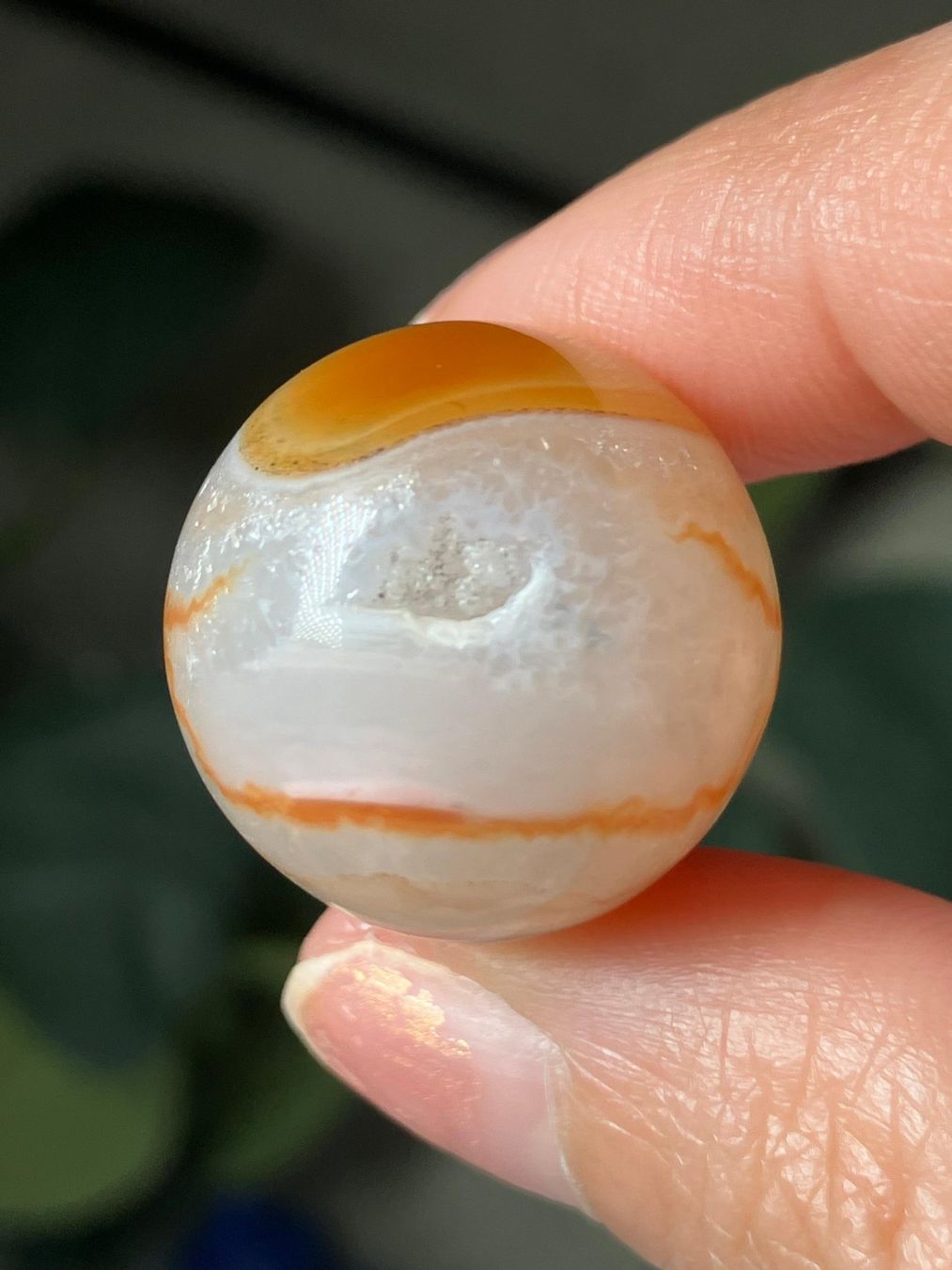 Minerali & Pietre curative: Sardonyx-Achat-Kugel – Nuovo (secondo la descrizione) da Neuheim venduto da m.hald 2