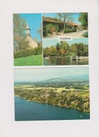 2 cartes postales Anières, Genève, vue aérienne