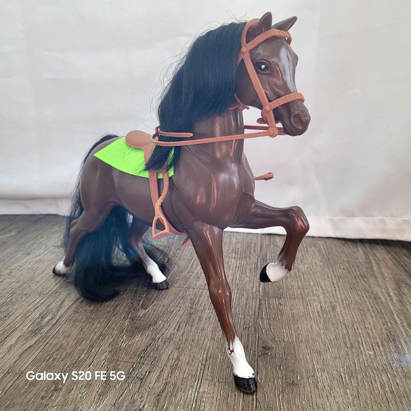 Giocattoli: Barbie Pferd Dallas braun – Usato da Niederbuchsiten venduto da klengyel