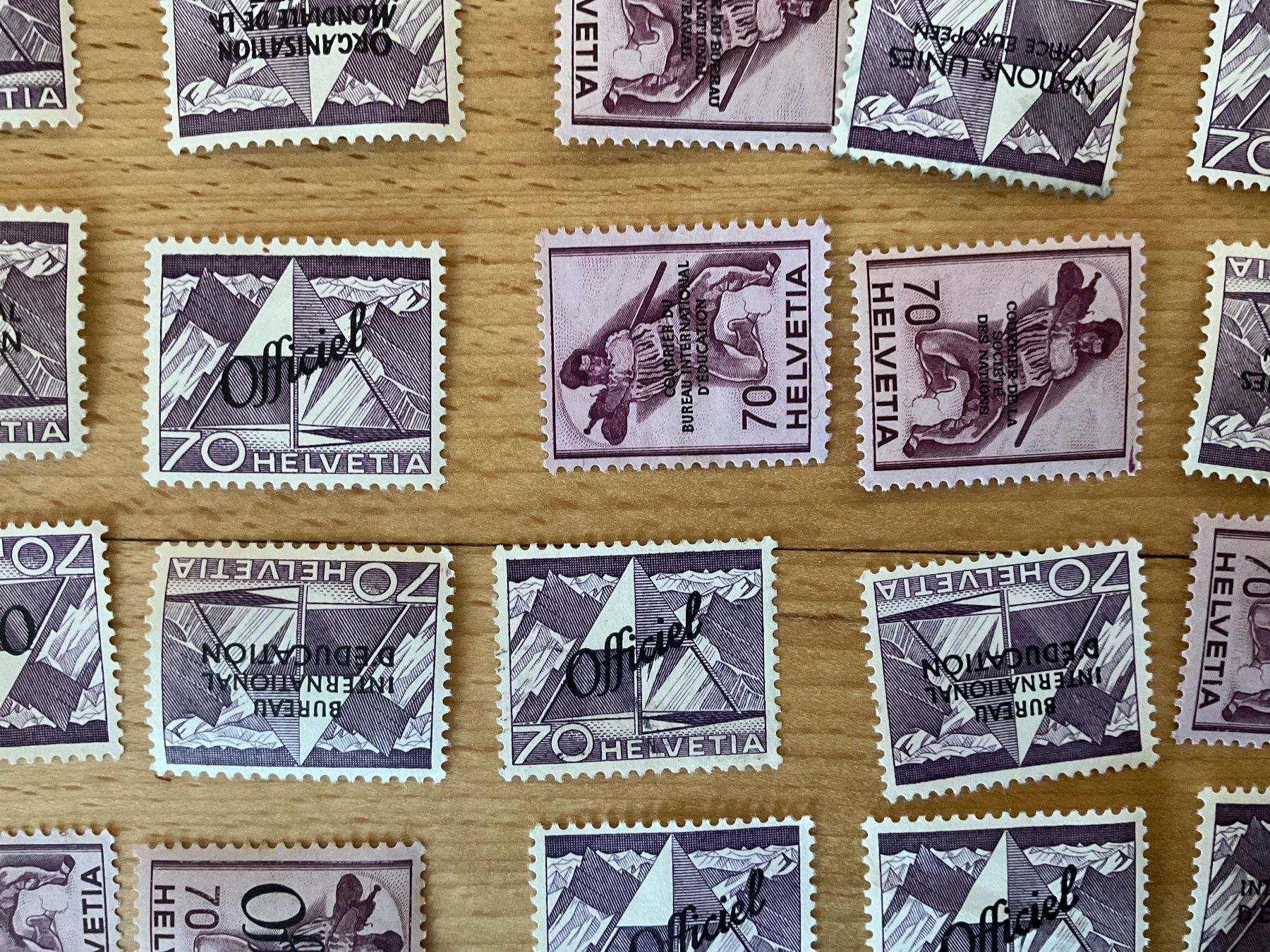Tutti i francobolli: 26.60Fr Ämter Frankaturware ungestempelt postfrisch Sammlung – Nuovo (secondo la descrizione) da Wil SG venduto da Chefsugus 5