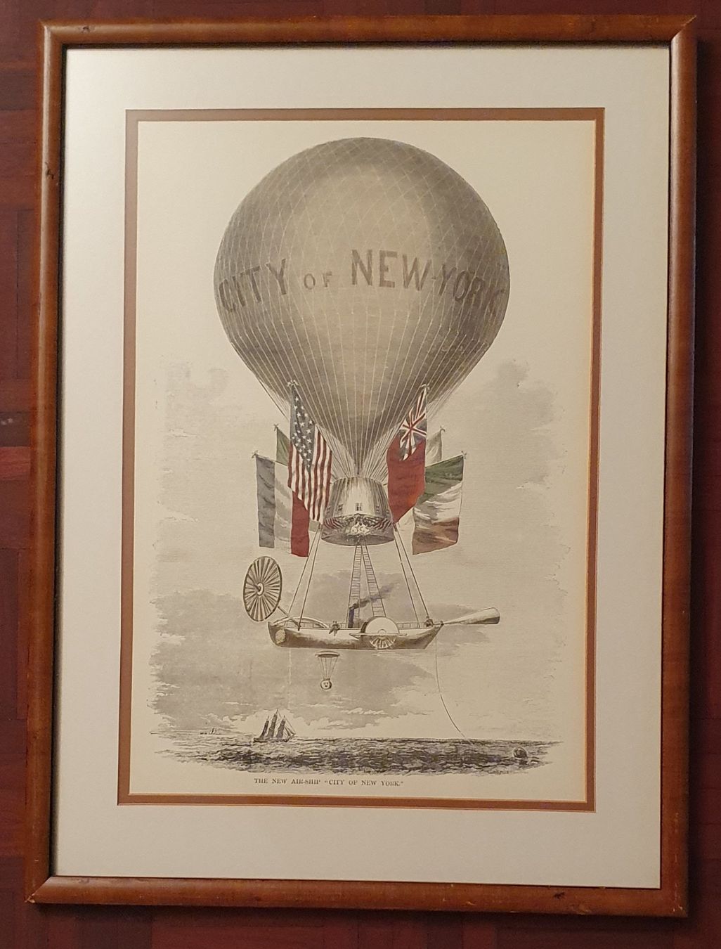 Foto & Immagini: Bild - Ballon Flug New York 1859 – Usato da Kreuzlingen venduto da Rschweiz1
