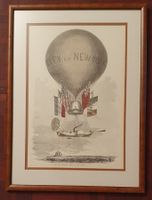 Bild - Ballon Flug New York 1859