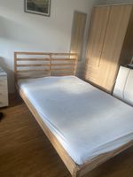 Bett 140x200 cm mit Lattenrost und Matratze  