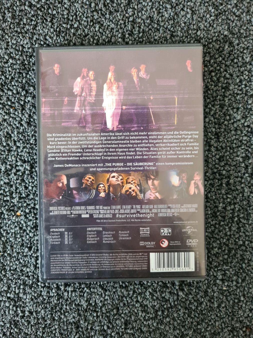 Tutti i DVDs: THE PURGE(8431) – Usato da Ruswil venduto da jan_bxl5 1