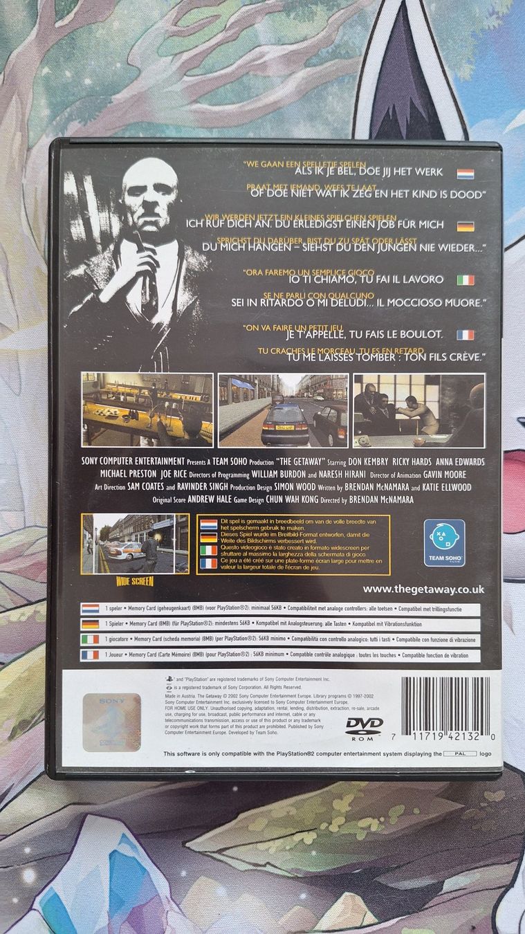 Giochi: The Getaway - PS2 - KEINE ! KRATZER – Usato da Altstätten SG venduto da GGsGameshop 1