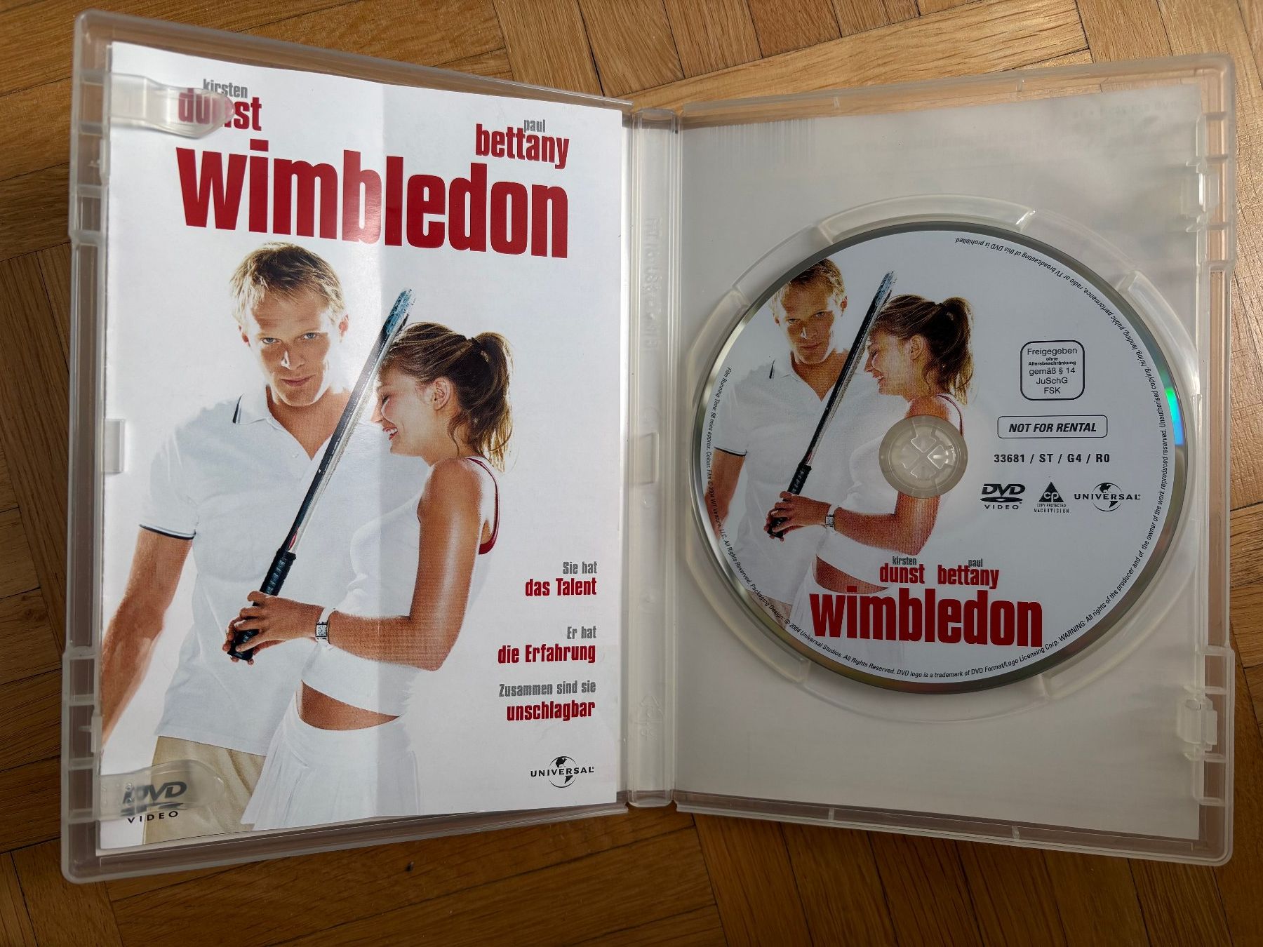Tutti i DVDs: Wimbledon - DVD – Usato da Zürich venduto da Malcom 1