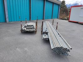 Gerüstrohre 48,3mm,Stahlrohr verz.