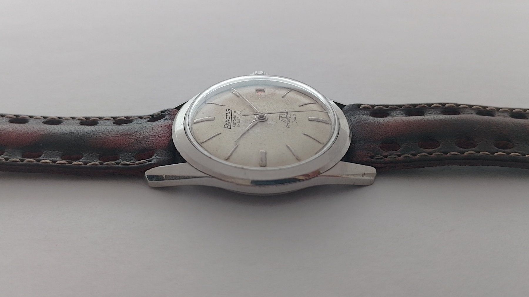Uhren: 1960er Exactus Precimaster Automatic Compressor – 41 Jewels – Gebraucht aus Basel von Givens_Watches 3