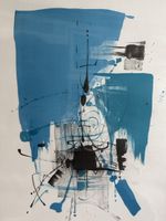 COMMENT Jean-Francois (1919-2002) litho signée,datée, numéro