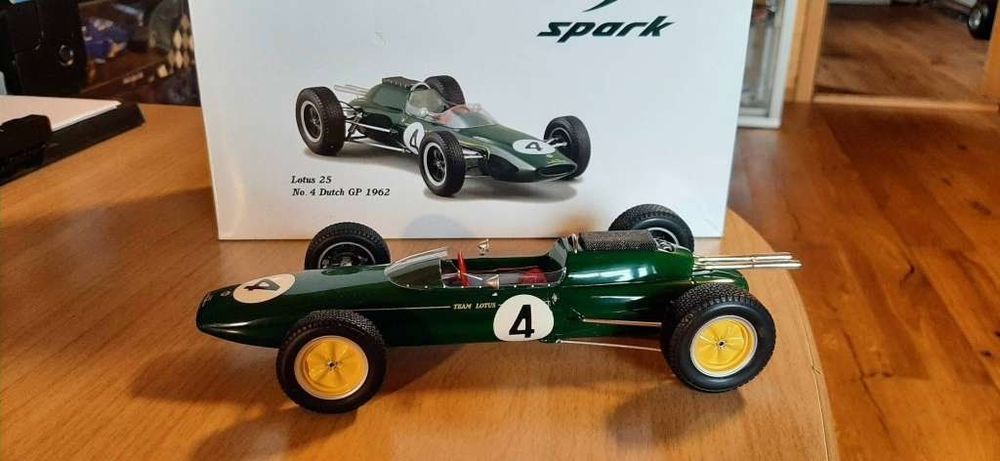 Lotus 25 Climax Jim Clark F1 1962 Spark 1:18 | Kaufen auf