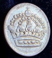 SCHWEDEN 10 ÖRE 1956 SILBER