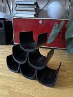 Alessi Noè Weinregal Vine Rack schwarz 