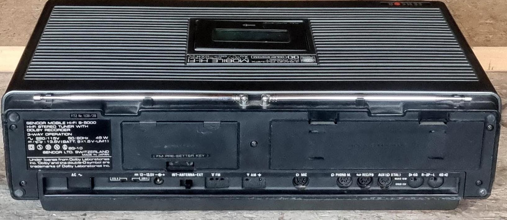 Lettore multimediale & Streamer: Mobile Hi-Fi System Sencor S 5000 Radiorecorder – Usato da Collonges venduto da arashee 2