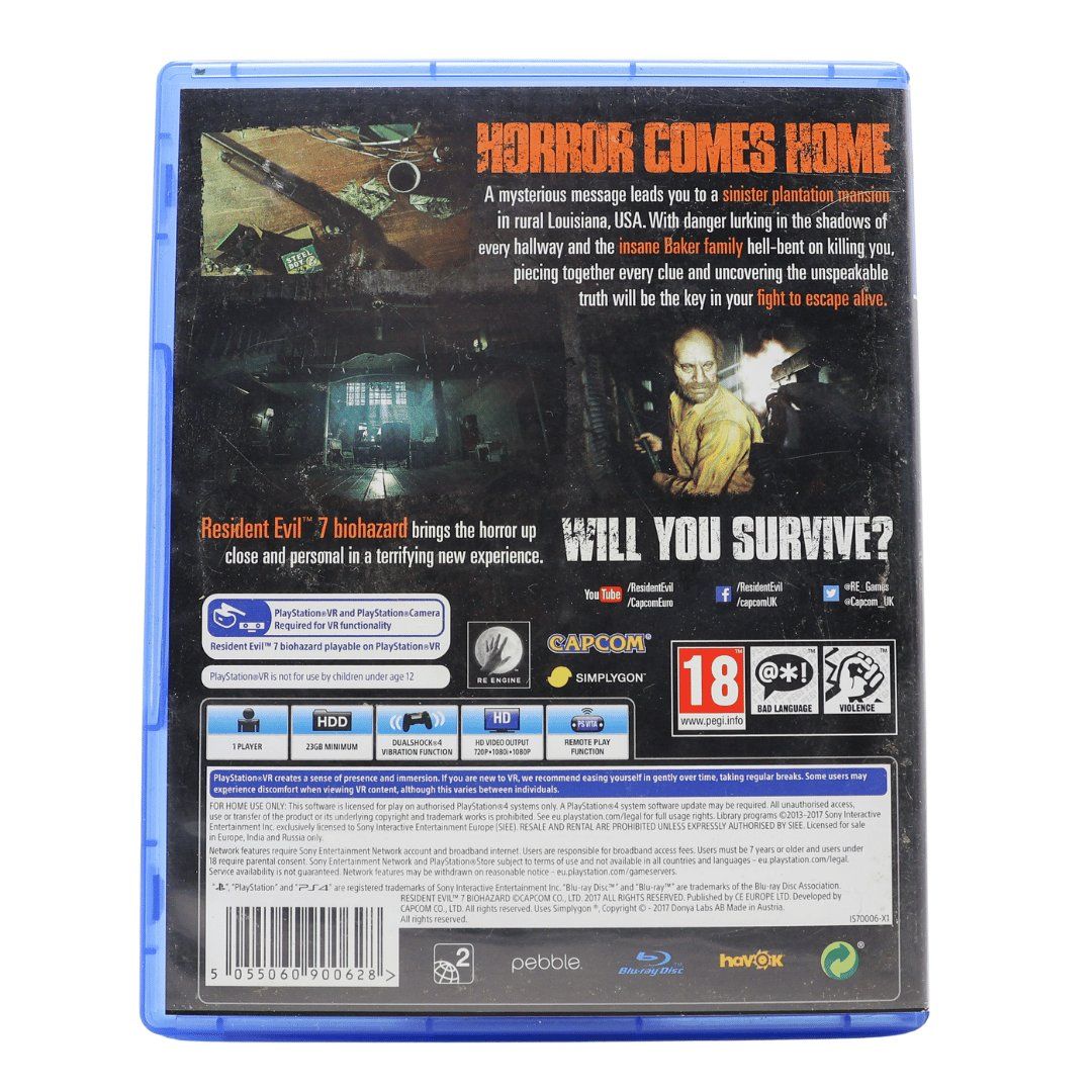 Giochi: Resident Evil (VII): Biohazard - PS4 – Usato da Paudex venduto da dindeboy 1