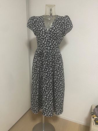 Sommerkleid elastischer Bund S