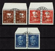 Propagande 191-193 en paire ET-Vollstempel Poschiavo