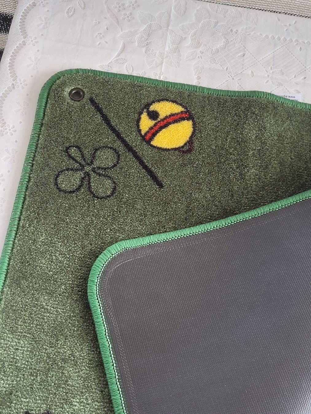 Spielmatte: Vintage Jassteppich AGM 58/58cm – Gebraucht aus Buttikon SZ von Renco 2
