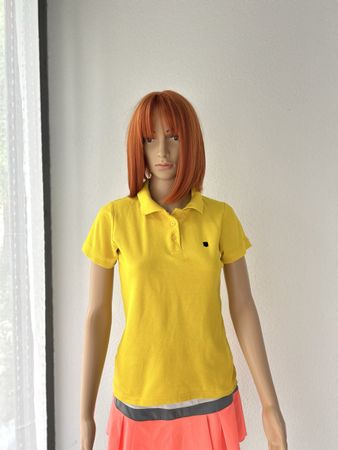 Polo Club Polo Shirt yellow size S Custom Fit