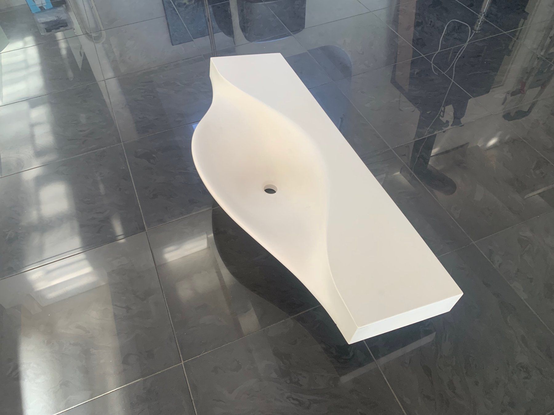 Lavabi & lavandini: Designer Waschtisch die Lippe – Nuovo (secondo la descrizione) da Reinach BL venduto da miro12345 3