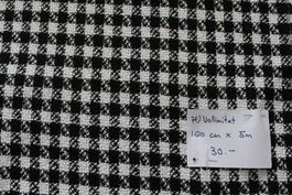 Wollimitat mit Karomuster
