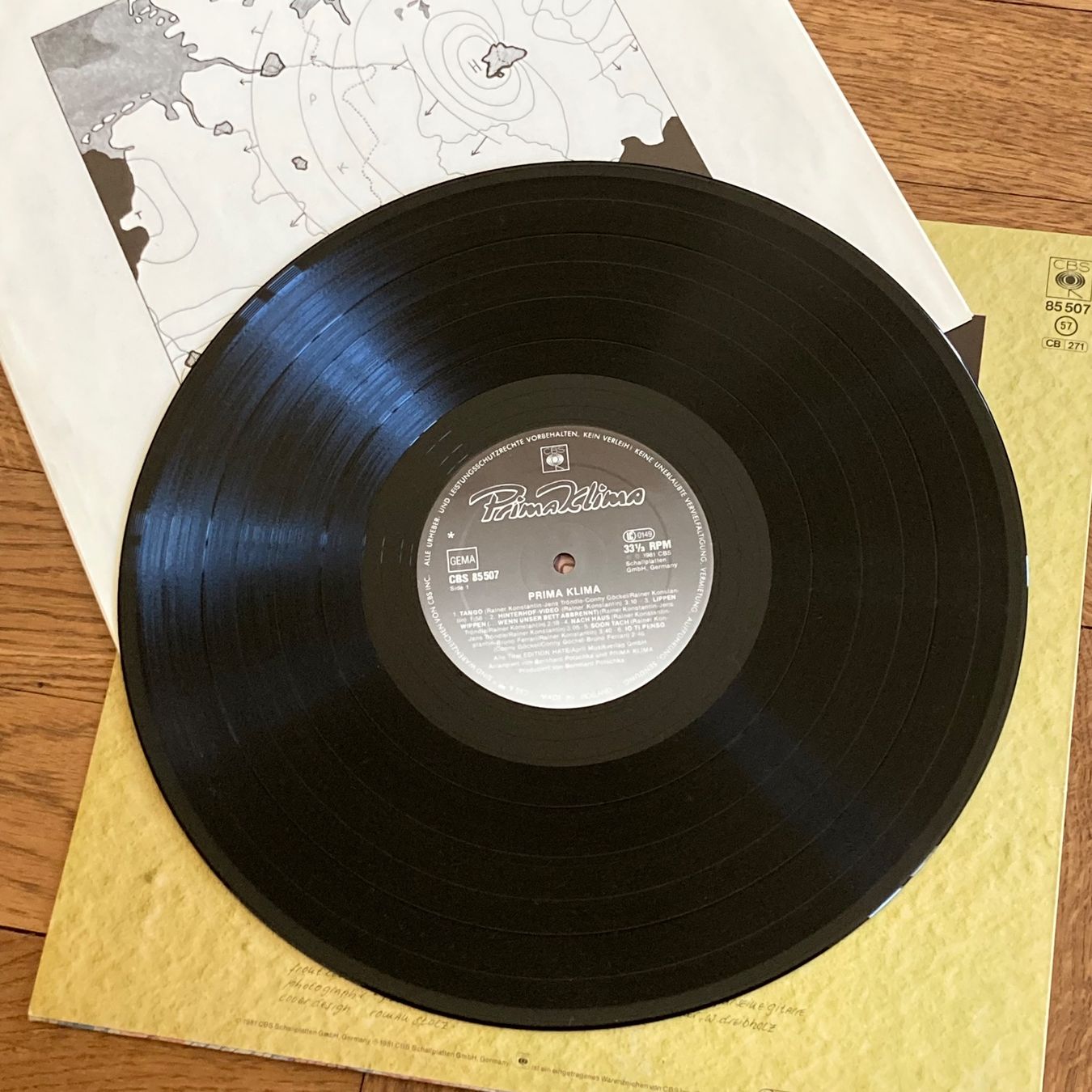 Dischi in vinile: Prima Klima - s/t, LP | NDW – Usato da Bern venduto da Ntsamina 2