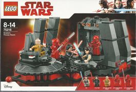 LEGO STAR WARS 75216 SALA DEL TRONO DI SNOKE  new‪