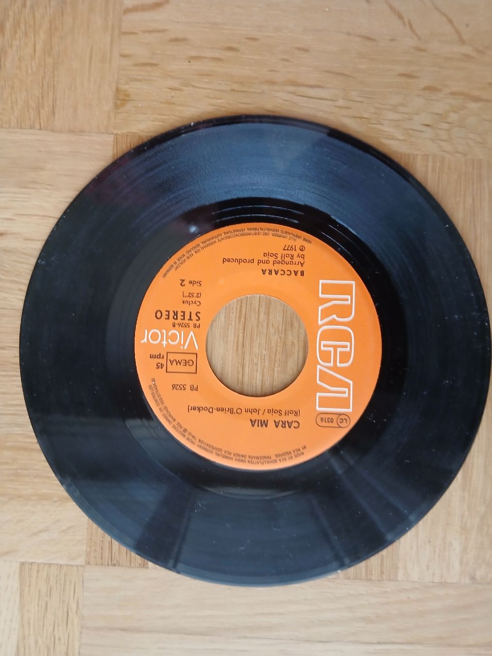 Vinyles: Schallplatte "Baccara", Single – D'occasion à Möhlin par bekapame 2
