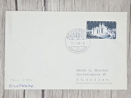 CL13 Enveloppe + Timbre Suisse 1948