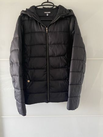 Schwarze Übergangsjacke von Chicoree, Grösse M, Top Zustand!