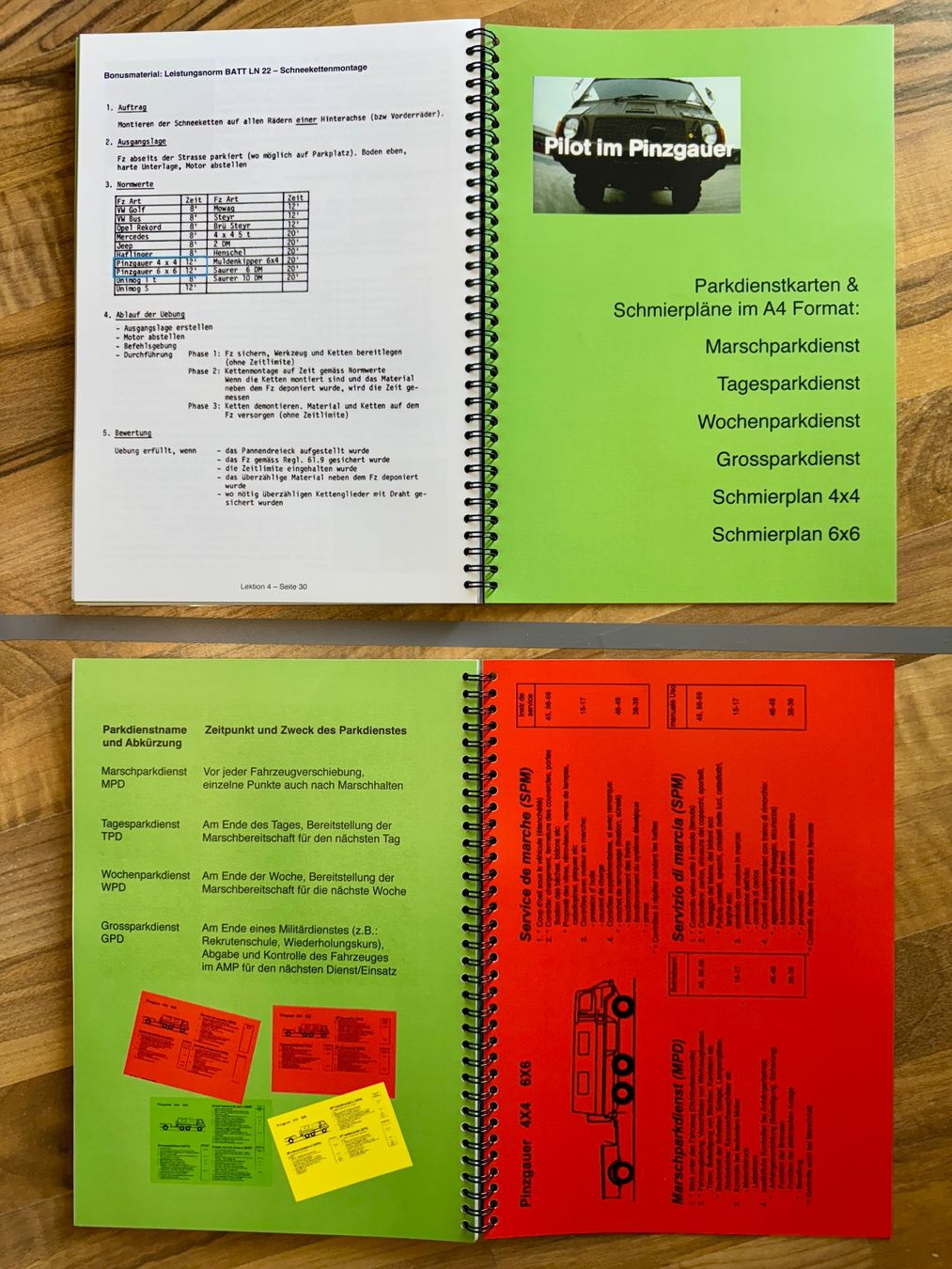 Bücher: "Pilot im Pinzgauer" - Lehrbuch für alle Pinzgauer-Freunde – Neu und originalverpackt aus Meierskappel von  9